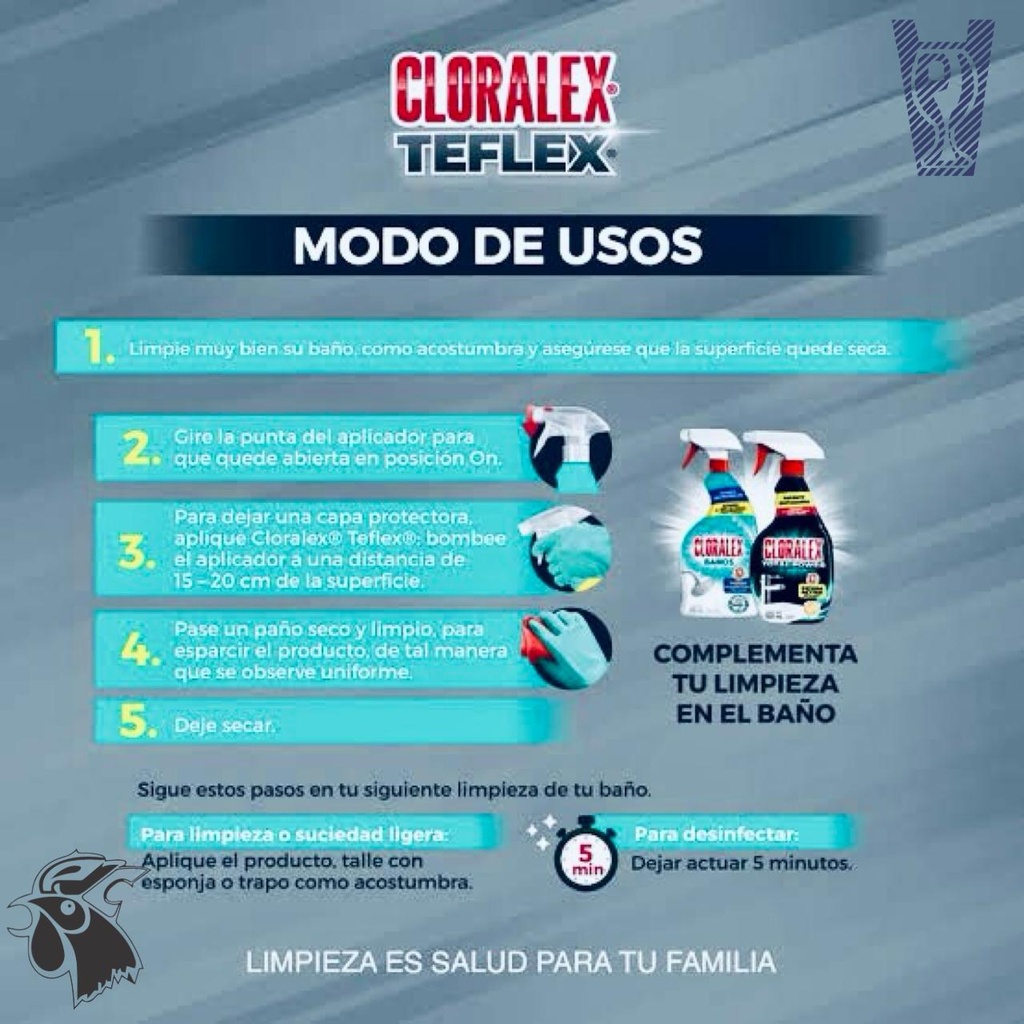 Cloralex Baños Spray Antihongos 650ml