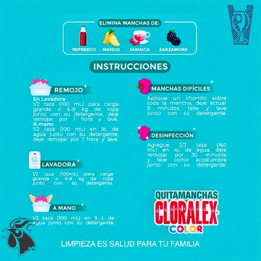 Cloralex Color Q M 950ml