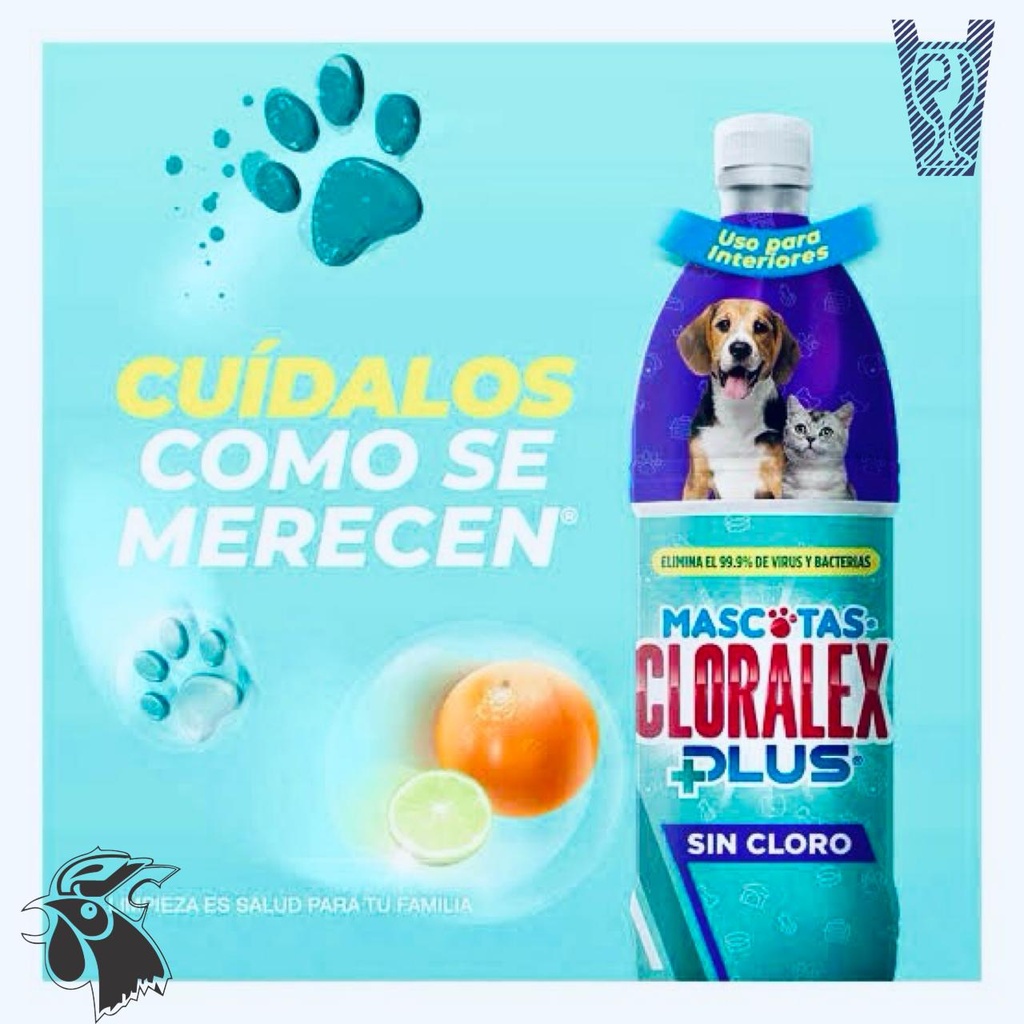Cloralex Morado para Mascotas 950ml