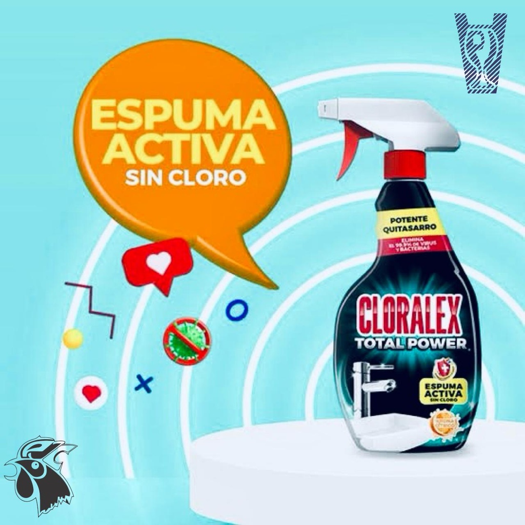 Cloralex Total Power Quitasarro 650ml