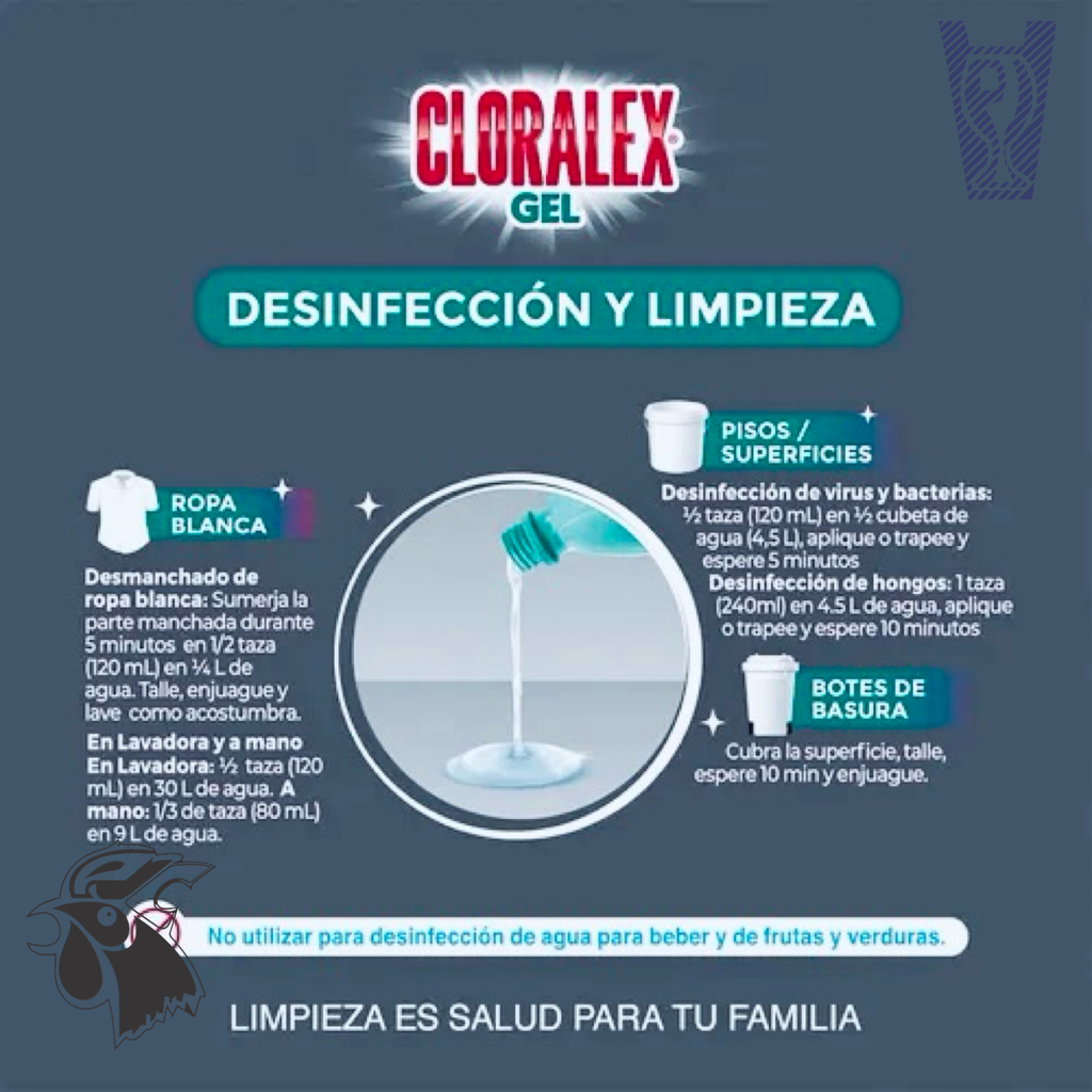Cloralex Rend Gel 950ml