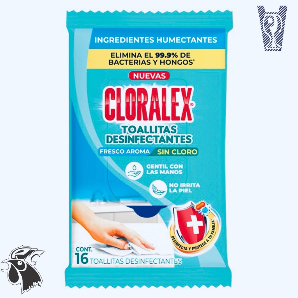 Cloralex Toall Desl 16pz