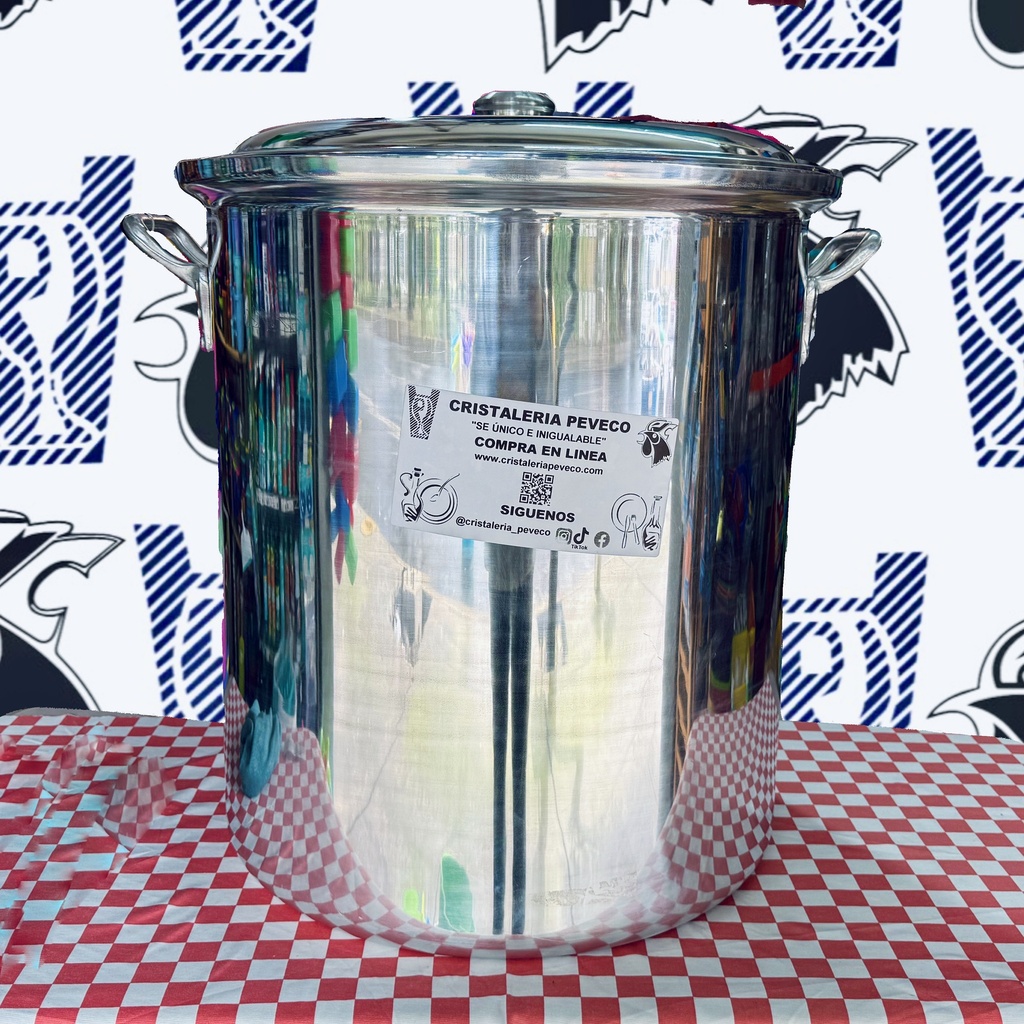 Olla de Aluminio Cotorro Triple Fuerte #100 