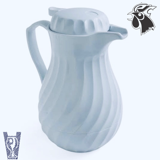 [HRCCFTRAWHTPVC42OZ] Cafetera Termo Blanca de 42onz PEVECO