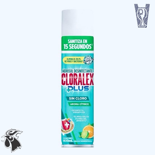 [JARCRLXARODESI] Cloralex Aerosol Desinf 400ml